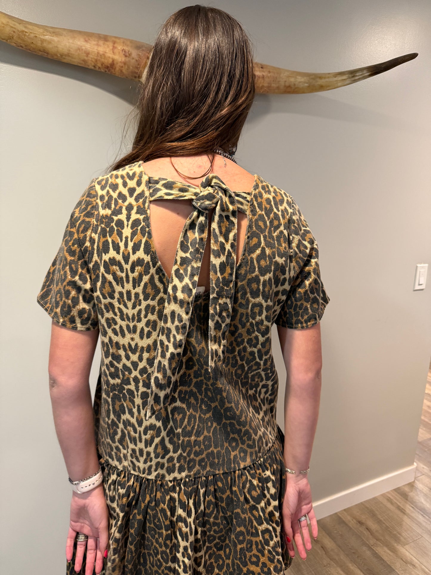 Cheetah Print Dress