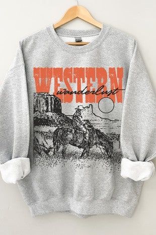 Western Crew Neck