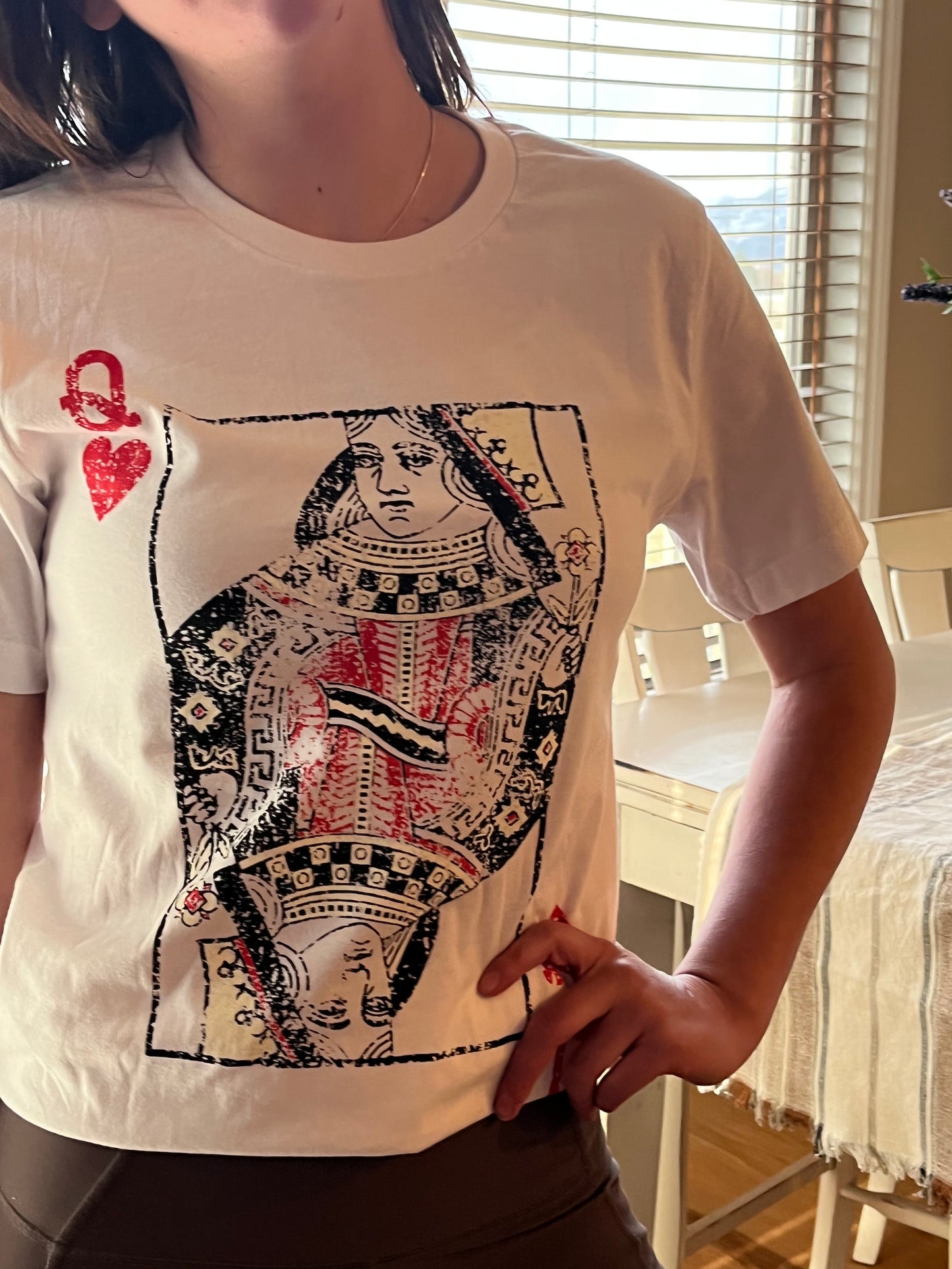 Queen of Hearts Tee