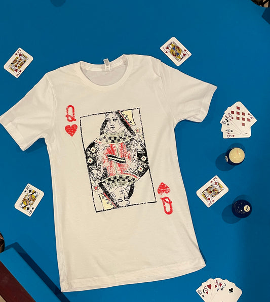 Queen of Hearts Tee